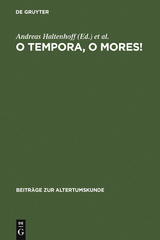 O tempora, o mores! - 