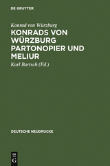 Konrads von Würzburg Partonopier und Meliur -  Konrad von Würzburg