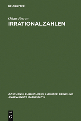 Irrationalzahlen - Oskar Perron