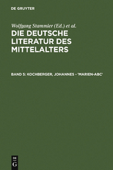 Kochberger, Johannes - 'Marien-ABC' - 