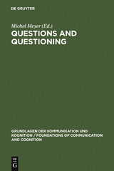 Questions and Questioning - 