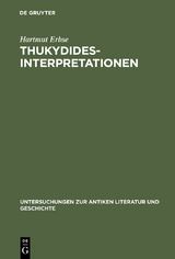 Thukydides-Interpretationen - Hartmut Erbse