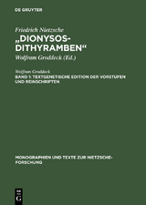 „Dionysos-Dithyramben“ - Wolfram Groddeck