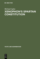Xenophon's Spartan Constitution - Michael Lipka