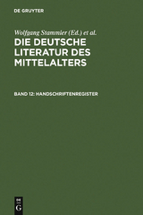 Handschriftenregister - 