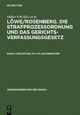 Einleitung; §§ 1-47; Sachregister - 