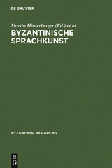 Byzantinische Sprachkunst - 