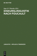 Diskurslinguistik nach Foucault - 