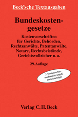 Bundeskostengesetze - 