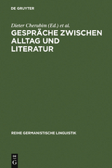 Gespräche zwischen Alltag und Literatur - 