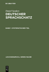 Systematischer Teil - Daniel Sanders