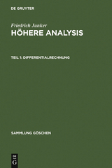 Differentialrechnung - Friedrich Junker