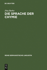 Die Sprache der Chymie - Jörg Barke