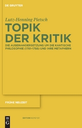 Topik der Kritik -  Lutz-Henning Pietsch