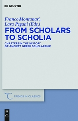 From Scholars to Scholia - 