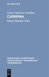 Carmina - Gaius Valerius Catullus