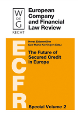 The Future of Secured Credit in Europe - 