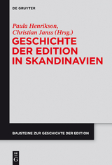 Geschichte der Edition in Skandinavien - 