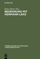 Begegnung mit Hermann Lenz - 