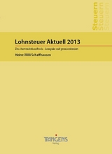 Lohnsteuer Aktuell 2013 - 