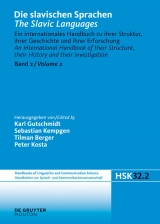 Die slavischen Sprachen / The Slavic Languages. Halbband 2 - 