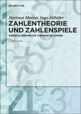 Zahlentheorie und Zahlenspiele - Hartmut Menzer, Ingo Althöfer