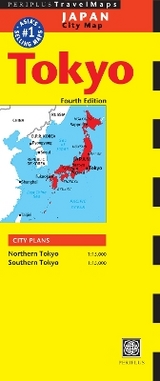 Tokyo Travel Map Fourth Edition - Periplus Editions