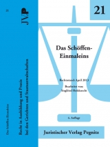 Das Schöffen-Einmaleins - Siegfried Holzknecht