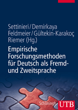 Empirische Forschungsmethoden für Deutsch als Fremd- und Zweitsprache - 