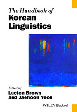 Handbook of Korean Linguistics - 