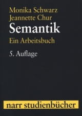 Semantik - Monika Schwarz, Jeannette Chur