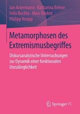 Metamorphosen des Extremismusbegriffes - Jan Ackermann, Katharina Behne, Felix Buchta, Marc Drobot, Philipp Knopp