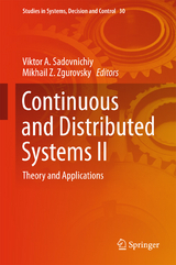 Continuous and Distributed Systems II - 