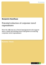 Potential reduction of corporate travel expenditures - Benjamin Heselhaus