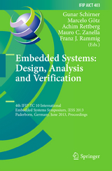 Embedded Systems: Design, Analysis and Verification - 