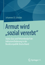 Armut wird „sozial vererbt“ - Johannes D. Schütte