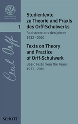 Studientexte zu Theorie und Praxis des Orff-Schulwerks - 