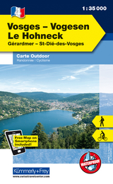 Vogesen - Le Hohneck Nr. 04 Outdoorkarte Elsass/Vogesen 1:35 000