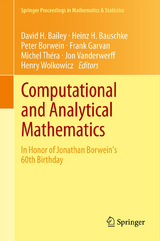 Computational and Analytical Mathematics - 