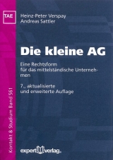 Die kleine AG - Heinz P. Verspay, Andreas Sattler