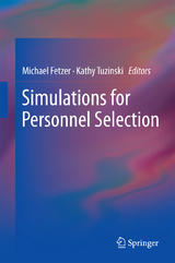 Simulations for Personnel Selection - 