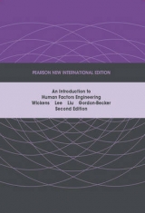 Introduction to Human Factors Engineering: Pearson New International Edition - Wickens, Christopher; Lee, John; Liu, Yili; Gordon-Becker, Sallie