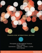 Principles of Managerial Finance, Brief: Pearson New International Edition - Gitman, Lawrence J.; Zutter, Chad J.