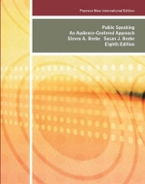 Public Speaking: Pearson New International Edition - Beebe, Steven A.; Beebe, Susan J.