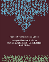 Using Multivariate Statistics: Pearson New International Edition - Tabachnick, Barbara G.; Fidell, Linda S.