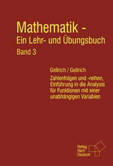 Mathematik - Ein Lehr- und Übungsbuch: Band 3