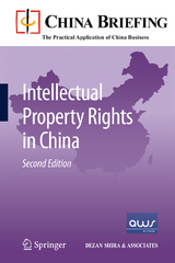 Intellectual Property Rights in China - 