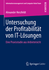 Untersuchung der Profitabilität von IT-Lösungen - Alexander Herzfeldt