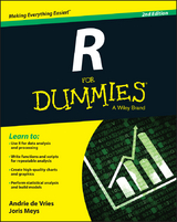 R For Dummies -  Joris Meys,  Andrie de Vries