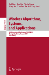 Wireless Algorithms, Systems, and Applications - 